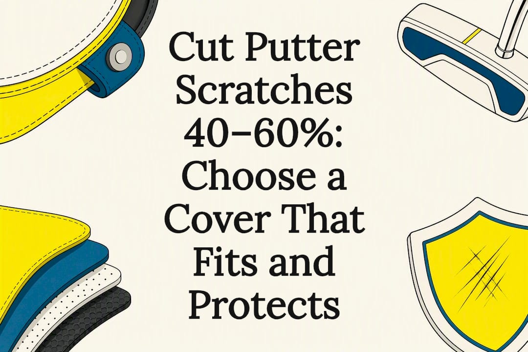 Decorative putter cover protection title card