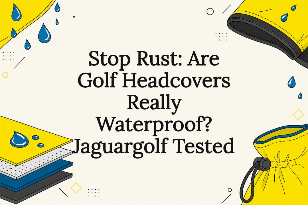 Decorative waterproof headcover title card