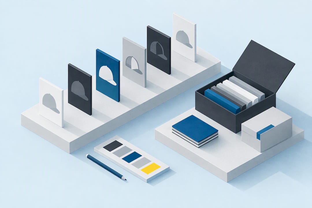 Geometric illustration of coordinated pack choices