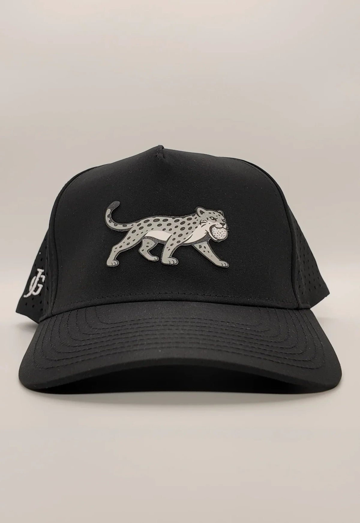 Black Jaguar Golf Patch Hat by Jaguar Golf