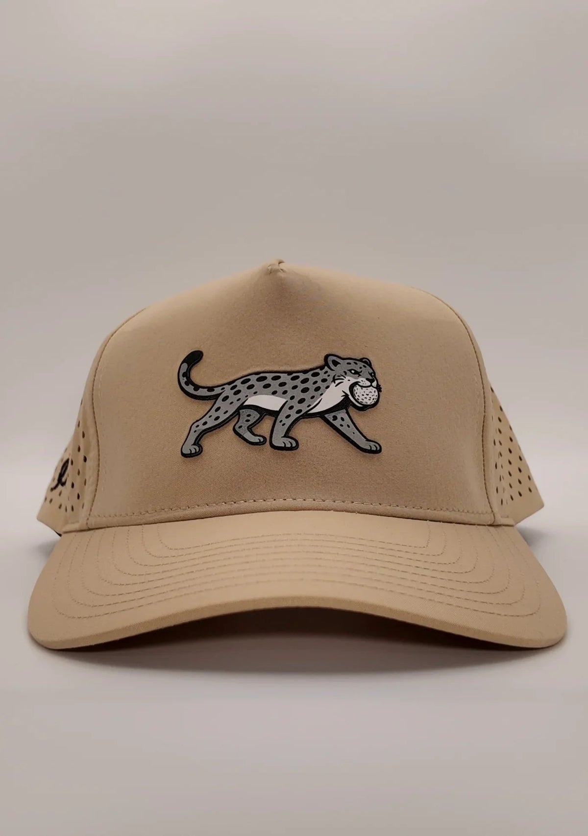 Cream Jaguar Golf Patch Hat by Jaguar Golf