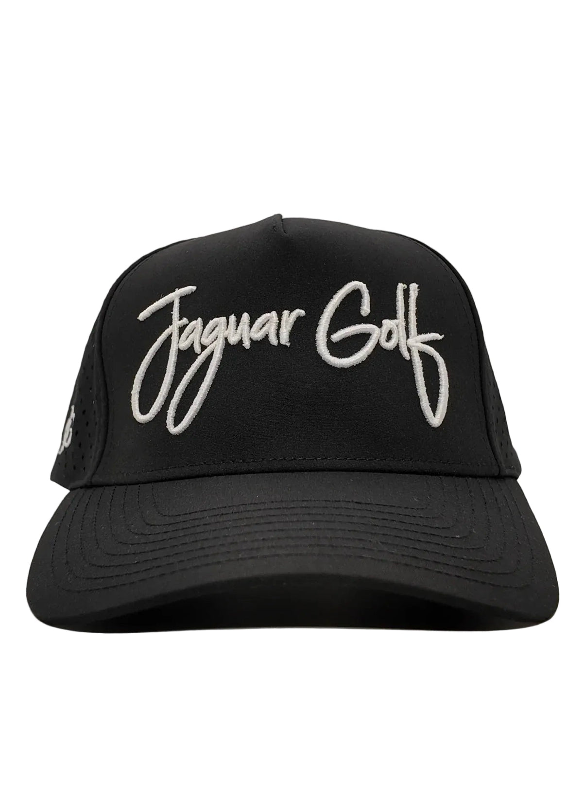 Black Cursive Hat by Jaguar Golf