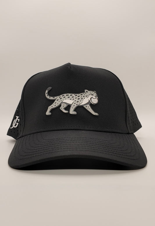 Black Jaguar Golf Patch Hat