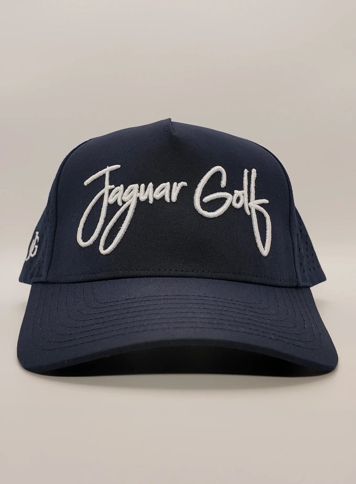 Navy Cursive Hat