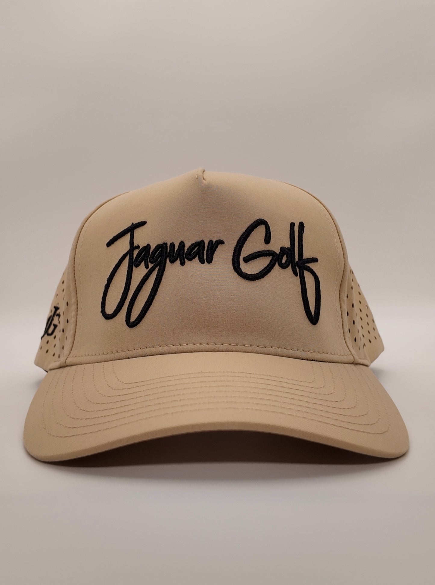 Cream Cursive Hat