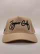 Cream Cursive Hat