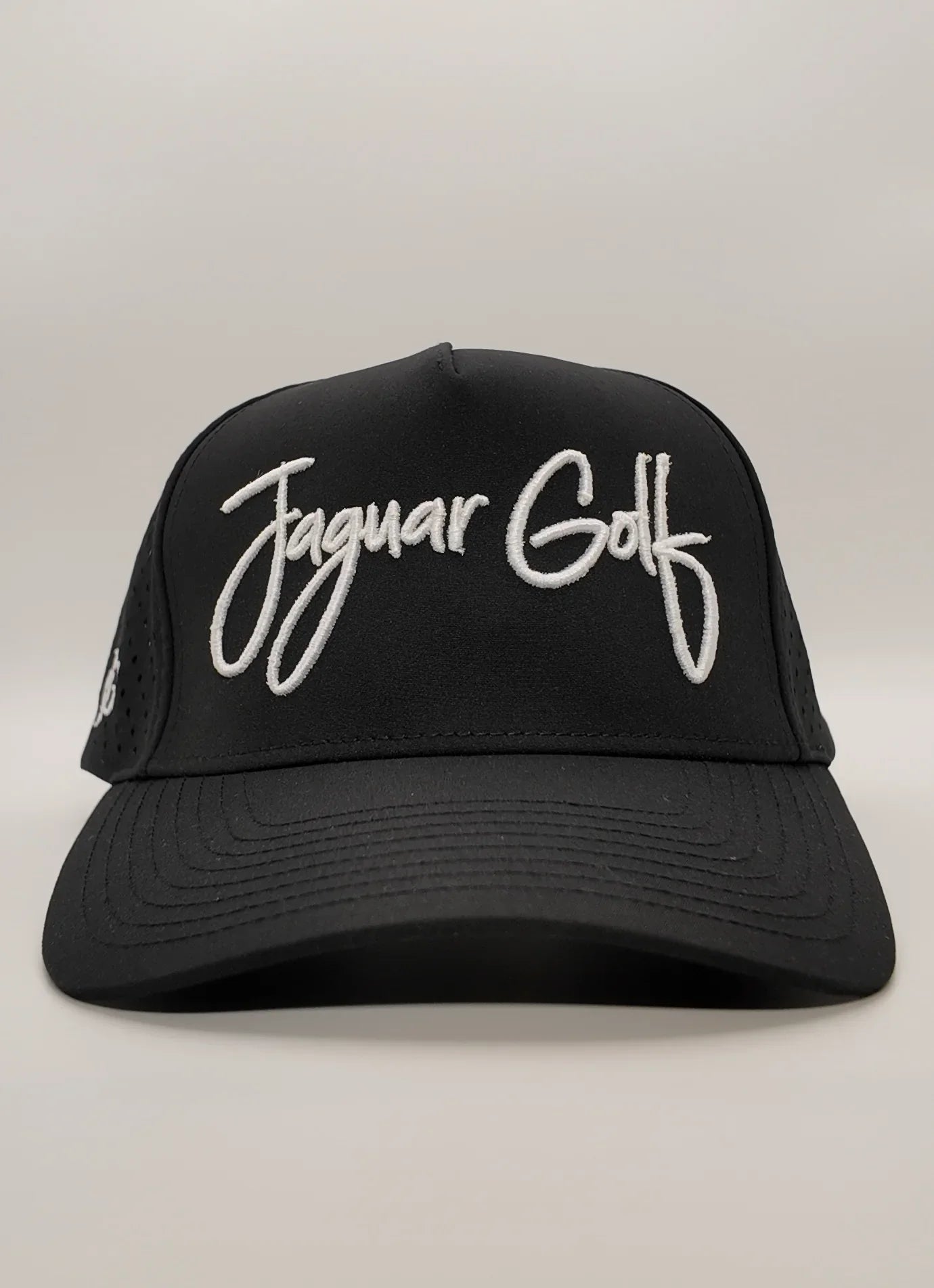 Black Cursive Hat