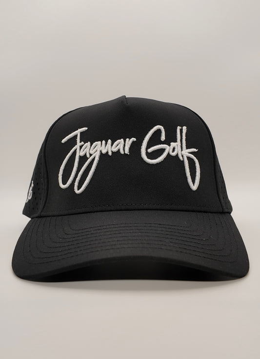 Black Cursive Hat